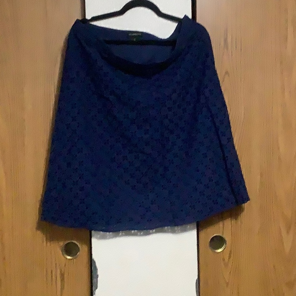Liz Claiborne Navy Midi Skirt 
#21